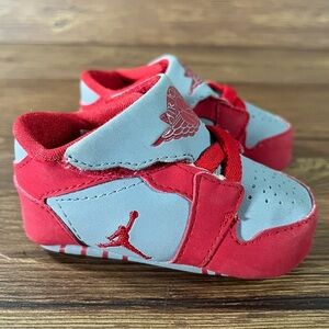Nike Air Jordan 1 Crib Booties Shoes Size 2C Sneakers
